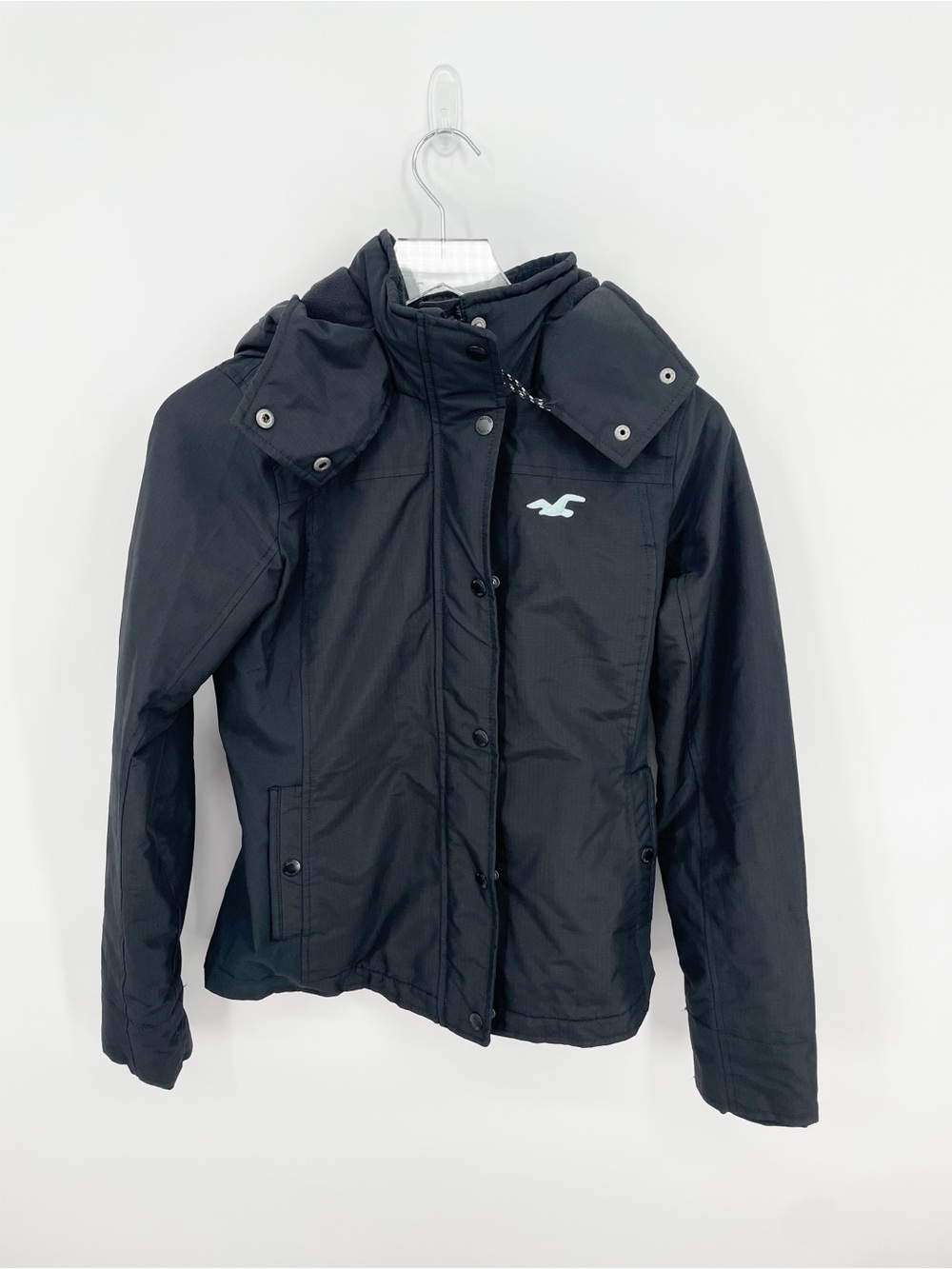 Hollister Navy All Weather Jacket Coat